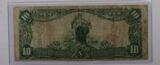 Banknoten 1914 $10 april 3 THE NATIONAL FRANKLIN NATIONAL BANK OF WASHINGTON DC