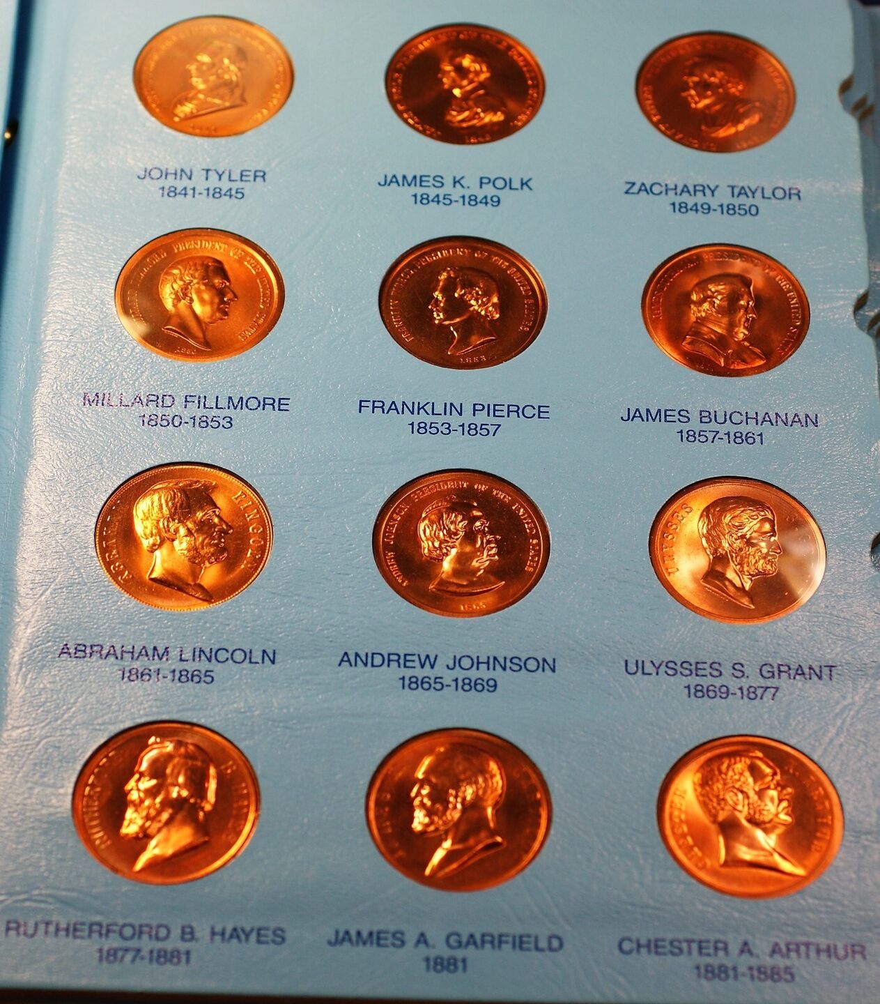 United States Mint Medals Of The Presidents