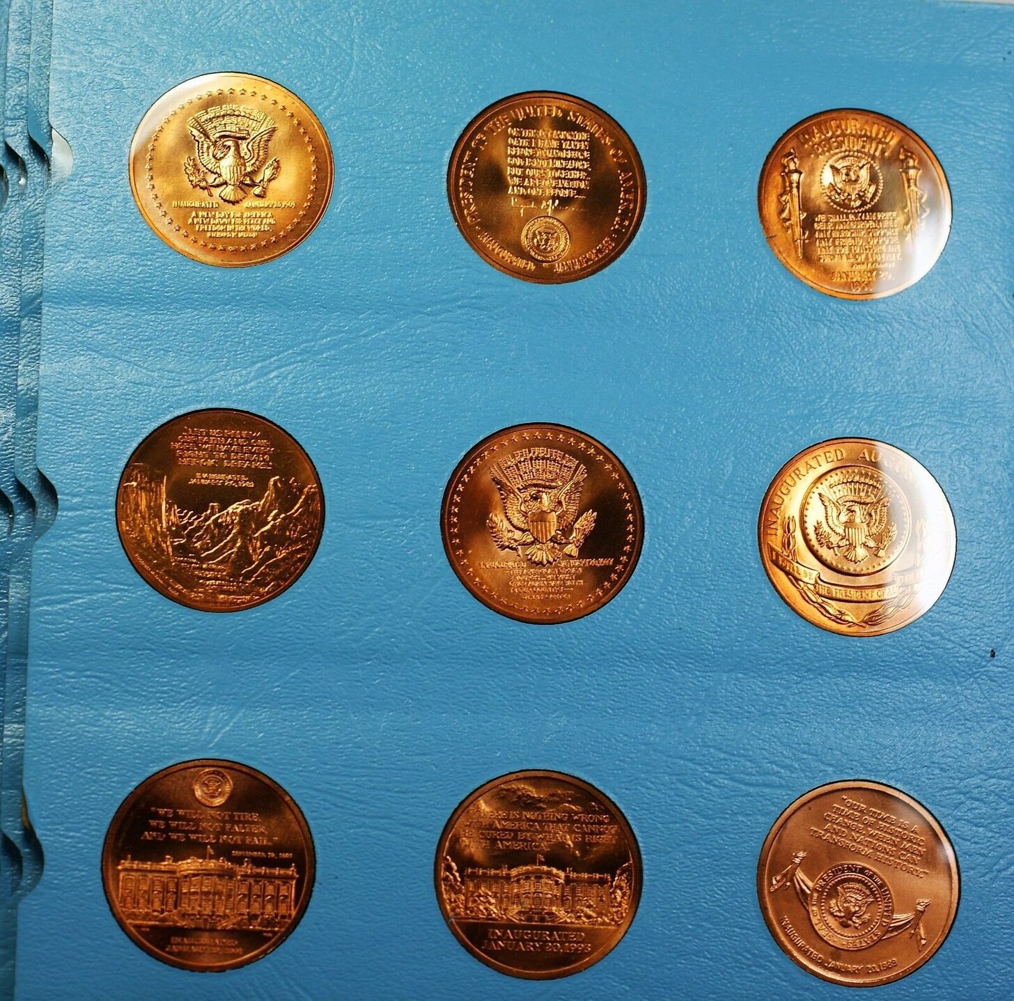 United States Mint Medals Of The Presidents Exonumia United States Mint Medals of the Presidents Complete through