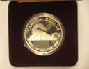 Kanada dollar Canada silver Vancouver, w/ display case -