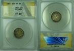 Kanada 10 Cent Canada 10c Silver Coin ANACS VF-35 -