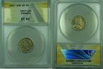 Kanada 10 Cent Canada 10c Silver Coin ANACS EF-40 (XF) -