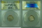 Kanada 10 Cent Canada 10c Silver Coin ANACS EF-40 Details Scratched (XF) -