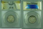 Weltmünzen 1 Mark 1925-D Germany Silver Coin ANACS AU-55 -