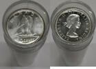 Kanada 10 Cents Canada BU Roll Of 80% Silver 'Dimes' 50 Coins Total -