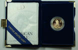 Bullion $10 Coin 1997-W Proof 1/4 Oz American Gold Eagle w/ Box & COA -