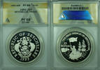 Weltmünzen 25 Rupees Seychelles Proof Silver Coin ANACS PF-68 DCAM (WB1) -