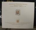 Briefmarken SO 133 Souvenir card APS 1994 Benjamin Franklin portrait from 5¢ stamp -
