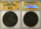 Exonumia Medal Bryan Money Election Satirical ANACS EF 40 Details Corroded (GH) -