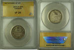 Kanada Quarter 1871-H Canada Silver 25c ANACS VF-25 JMX -
