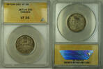 Kanada Quarter 1872-H Canada Silver 25c ANACS VF-35 JMX -