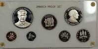 Weltmünzen Jamaica 7 Coin Proof Set in Deluxe Plastic Holder -