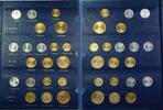 Weltmünzen Pound 1960-68 Israel Agorot- Series 1 Complete 57 Coin Set Whitman I-100 AU-BU -
