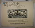 Briefmarken 1895 $ souvenir card SO 60 IPMS 1988 Face $50 Republic of Hawaii Show cancelled -
