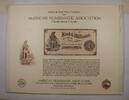 Briefmarken souvenir card SO 32 ANA Face $1 Lord and Williams AZ scrip -