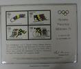 Briefmarken Souvenir Card For Munich Olympics-Four Olympic Design Stamps PS-6 -