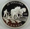 Kanada Canada $20 Agriculture Trade .9999 1oz Silver Proof Coin-w/ Box & COA -