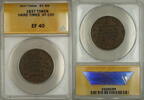 Exonumia Token Hard Times EF Sise & Co Portsmouth NH HT-195 ANACS EF-40 (A) -