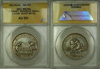 Exonumia Medal No Date Germany Marriage White Metal ANACS AU-50 -