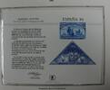 Briefmarken souvenir card PS 49 Espana 1893 4ï¾¢ Columbian stamp -