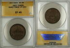 Exonumia Token Hard Times Merchants Exchange of Wall St. New York HT-293 ANACS EF-45 -