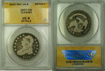 USA 50c Silver Coin  ANACS VG-8 Details-Cleaned Bust Half Dollar 1830 ANACS VG-8 Details