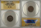 Exonumia Token Patriotic Civil War 135/441a ANACS VF-25 -