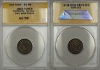 Exonumia Token Patriotic Civil War 79/351a ANACS AU-58 -