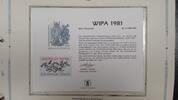 Briefmarken souvenir card PS 34 WIPA 1964 5ï¾¢ American Music stamp -