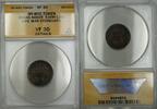 Exonumia Token Civil War NY-NYC Broas Baker Storecard 630M-12ao ANACS VF-30 Details -