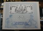 Briefmarken 1897 $ BEP souvenir card B 135 ANA 1990 face proposed $2 Educational Silver Cer -