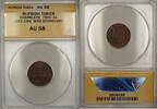 Exonumia Token Civil War RI-Provi Charnleys Storecard 700c-3a ANACS AU-58 (Better) -