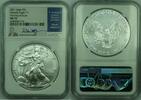 Bullion 2021 American Silver Eagle $1 1 Oz Troy .999 Fine Silver NGC MS-70 B -