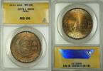 Weltmünzen 400 Soles de Oro 1976-L Peru Silver Coin ANACS MS-66 Toned GEM BU -