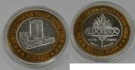 Collectibles Token $10 Eldorado Hotel & Casino Gaming W/Fine Silver Center-Reno, Nevada -