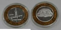 Collectibles Token $10 Stratosphere Hotel & Casino Gaming W/Fine Silver Center-Las Vegas, NV -
