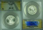 Weltmünzen 2 Franc 1957-B Switzerland Swiss Silver Coin ANACS MS-63 -
