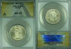Weltmünzen 2 Franc 1961-B Switzerland Swiss Silver Coin ANACS MS-63 (A) -