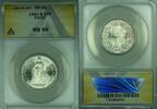 Weltmünzen 2 Franc 1961-B Switzerland Swiss Silver Coin ANACS MS-66 -