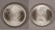 Kanada $5 Silver 1975 Canada RCM Montreal Olympic Games Silver Coin - Javelin -