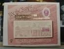 Briefmarken BEP souvenir card B 118 Stampshow 1988 block 3c Constitution Ratification -