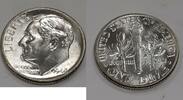 USA Roosevelt Dime Silver DDR Doubled Die FS-801 Stage B GEM UNC FB -