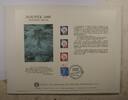 Briefmarken BEP card B 97 Houpex three Statue of Liberty visitor cancelled ERROR -