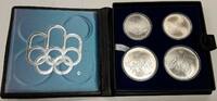 Kanada Canada Montreal Olympic Games .925 Silver Four Coin Set in RCM OGP -