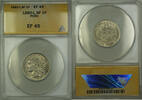 Weltmünzen 1 Peseta 1880-L BF Peru Silver Coin ANACS EF-45 -