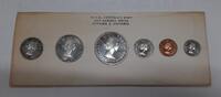 Kanada Canada Mint Set- 6 BU Coin Set w/Toning in RCM Cardboard -