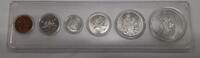 Kanada Canada 6 Coin Mint Set of Queen Elizabeth II BU in Whitman Holder -