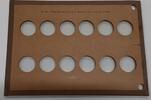 Publications & Supplies Empty Vintage National Coin Album Page Blank Quarters No.416 by Wayte Raymond -