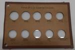 Publications & Supplies Empty Vintage Nat'l Coin Album Page Type US Quarters No.382 by Wayte Raymond -