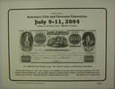 Briefmarken July 1st Summer Washington Baltimore Coin & Currency Show Souvenir Card -